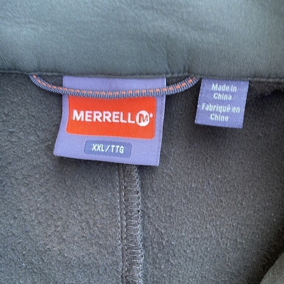 Merrell Soft Shell Olive Green Jacket - Picture 4 of 8